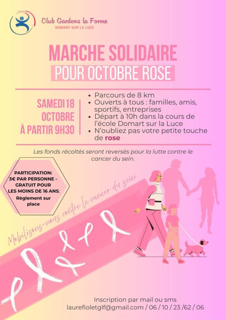 Affiche Octobre Rose