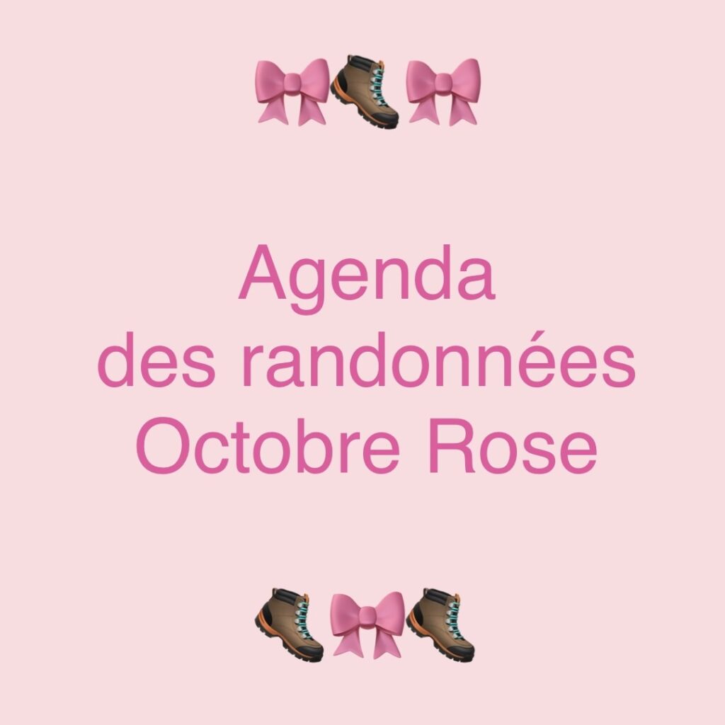 Activités Octobre Rose
