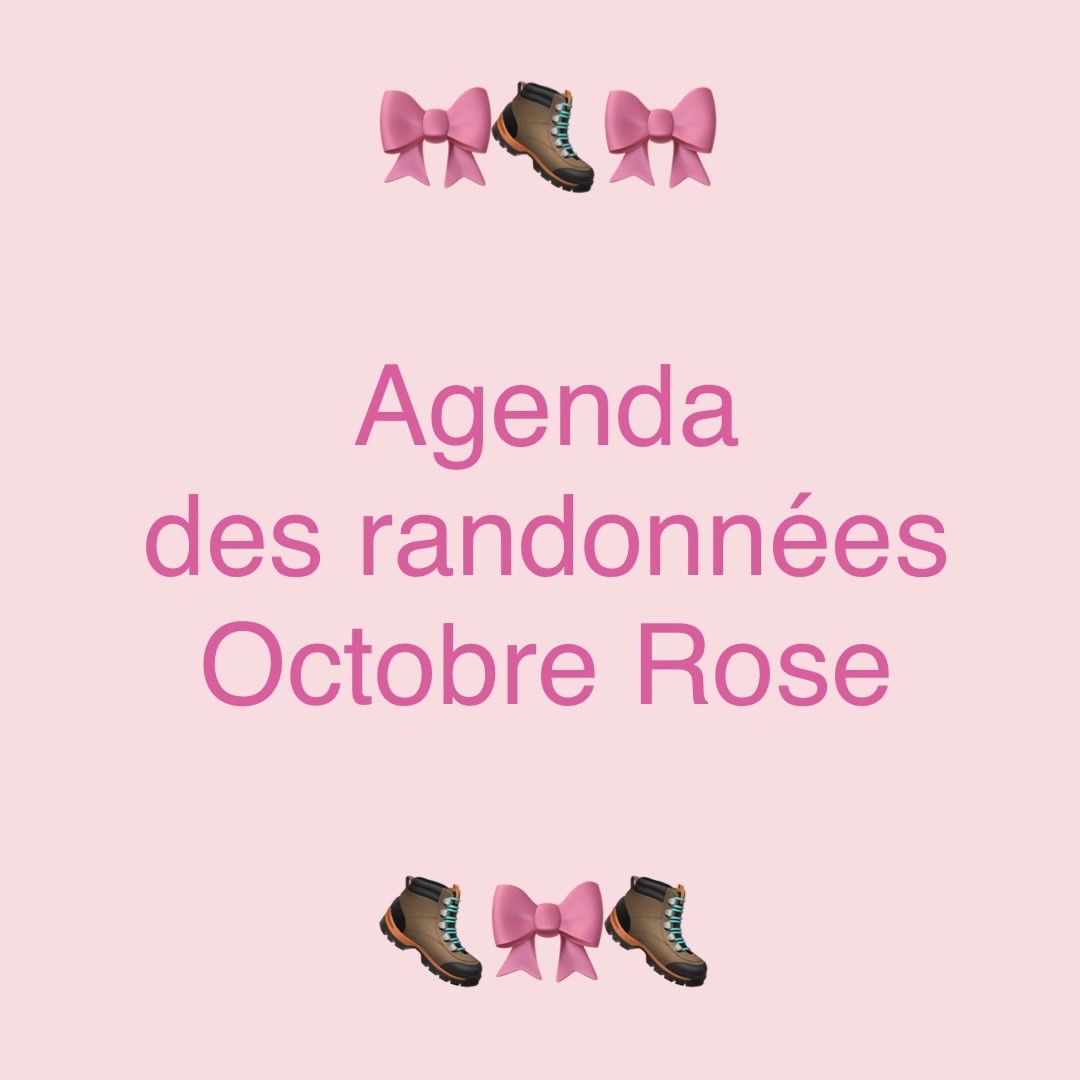 Activités Octobre Rose